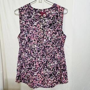 Women's 212 Collection Purple and Pink Blouse Size S